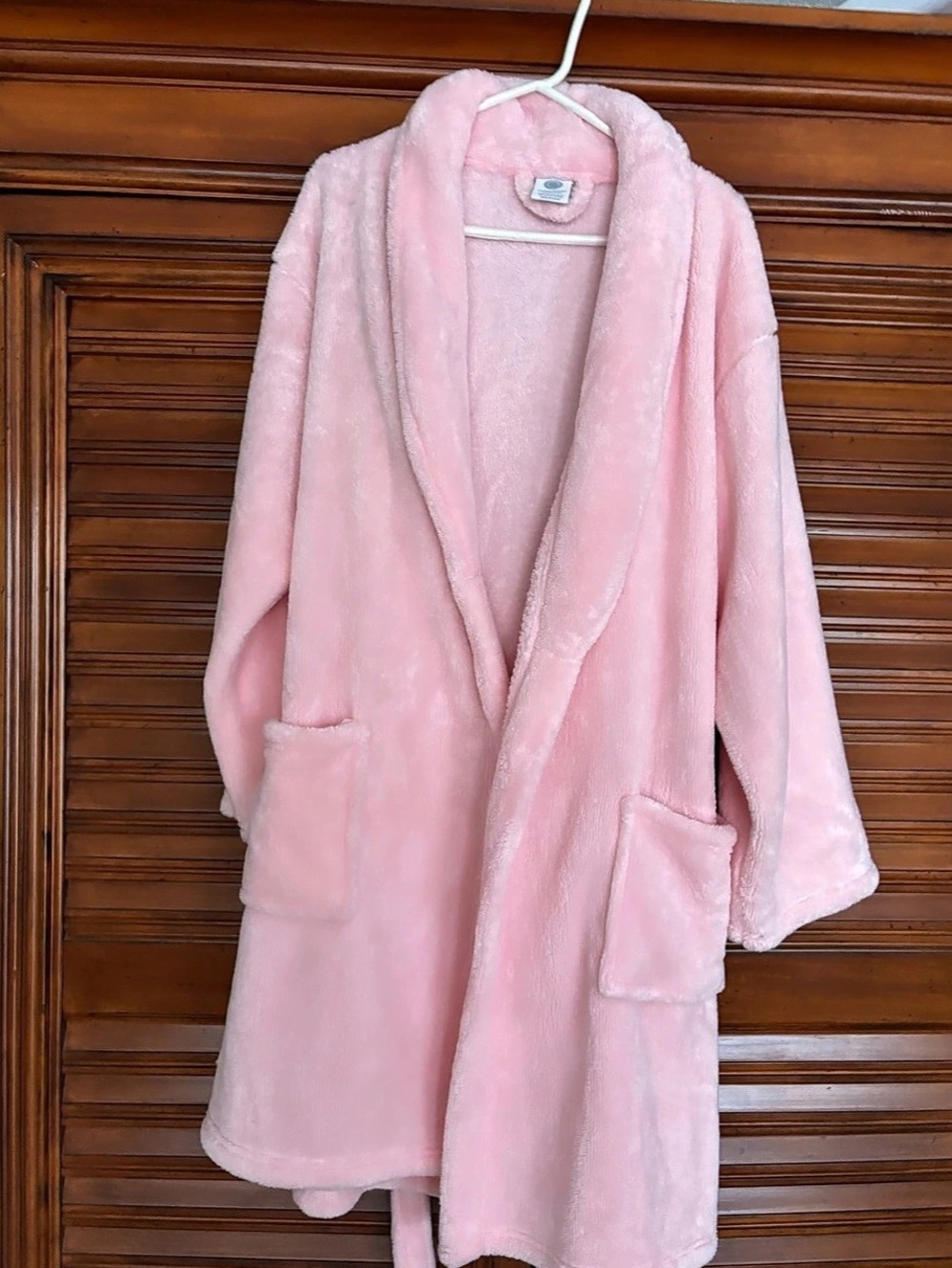 Plush Pink Robe